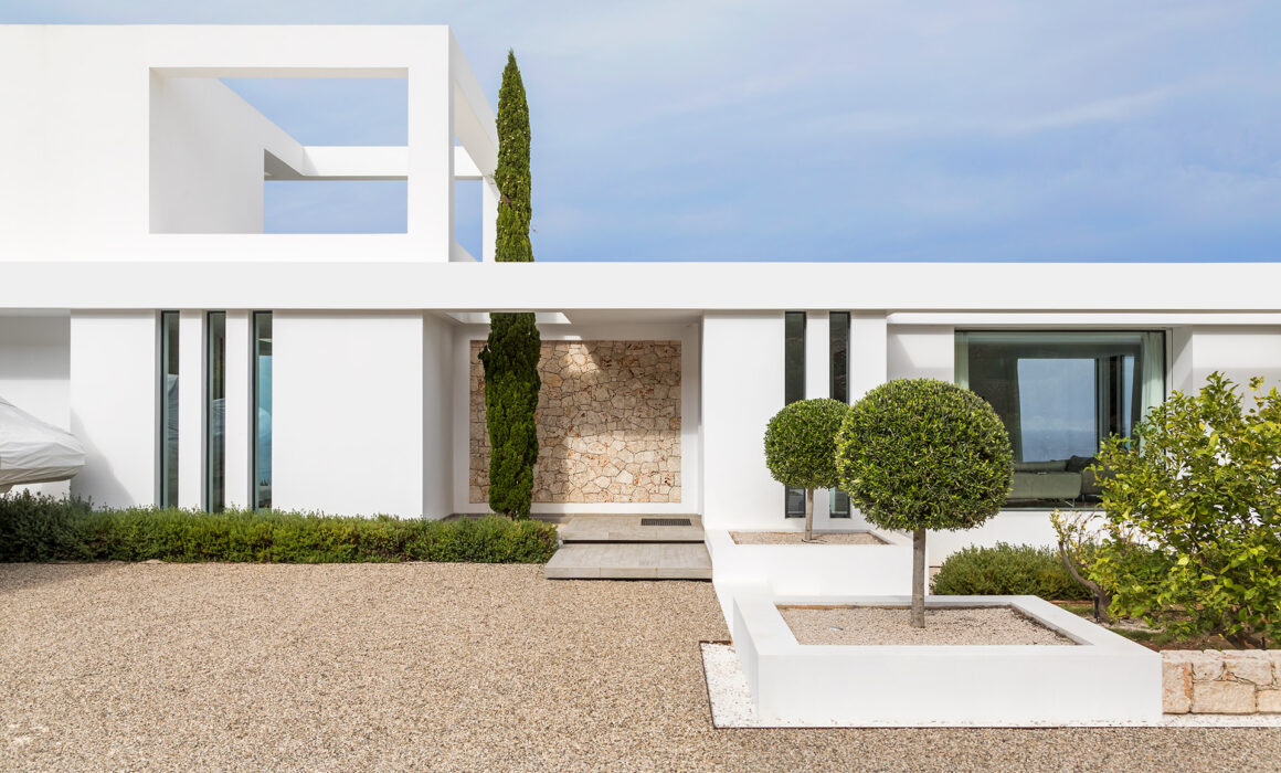 Architekturfotografie Villa Zakynthos Formsprache